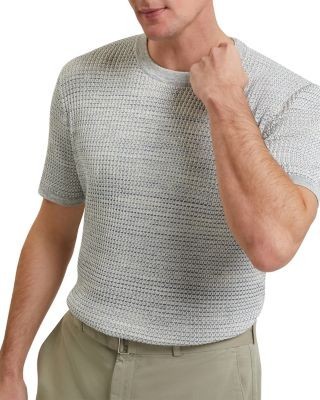 Ted Baker Kelepa Short Sleeve Relaxed Fit Textured Knit Tee