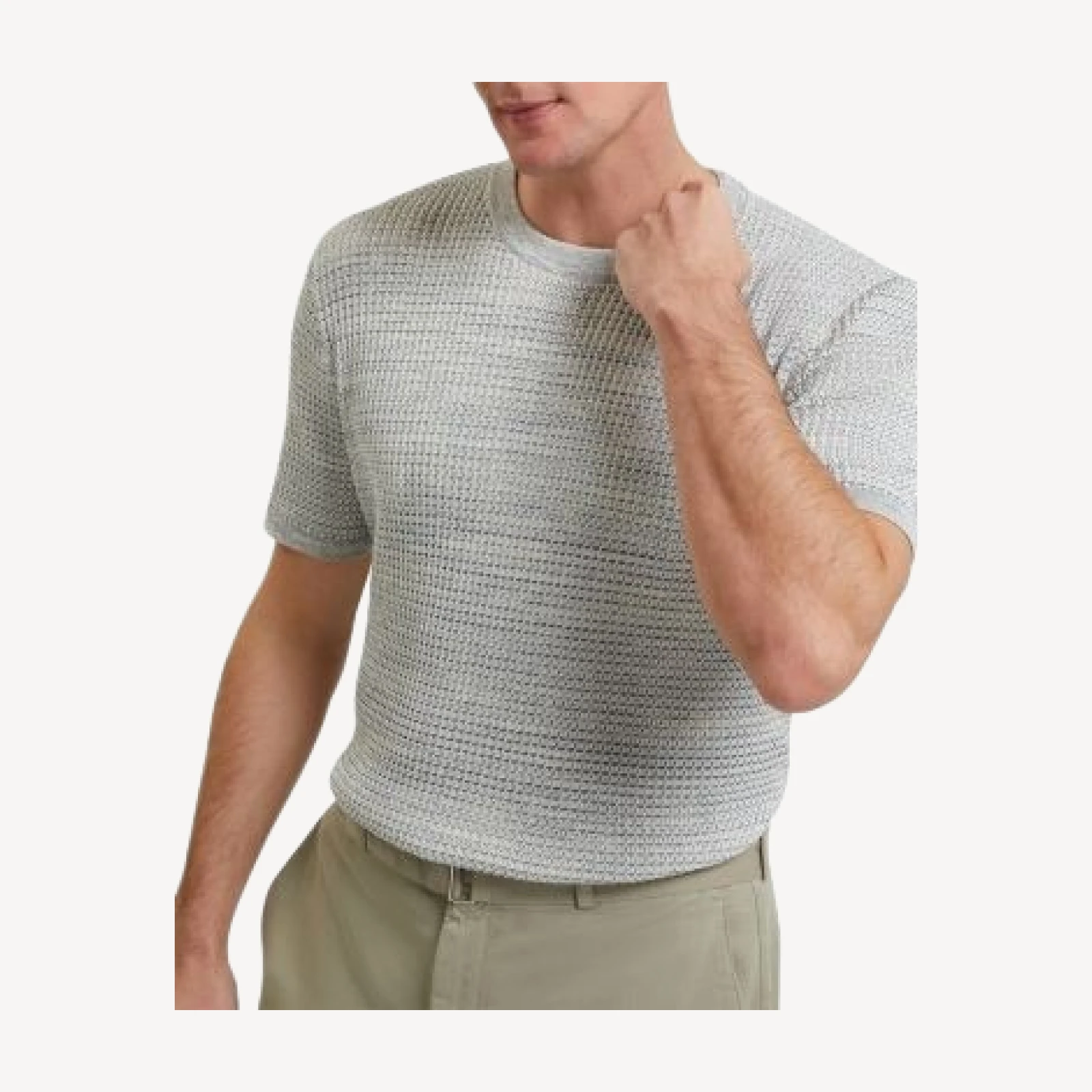 Ted Baker Kelepa Short Sleeve Relaxed Fit Textured Knit Tee