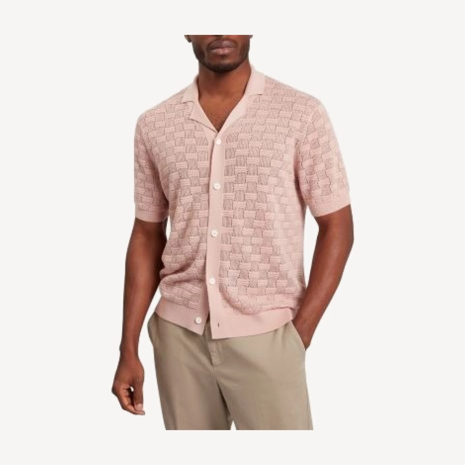 Ted Baker Rowwann Textured Camp Shirt