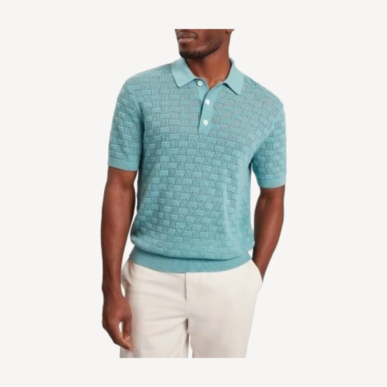 Ted Baker Watters Textured Polo Shirt