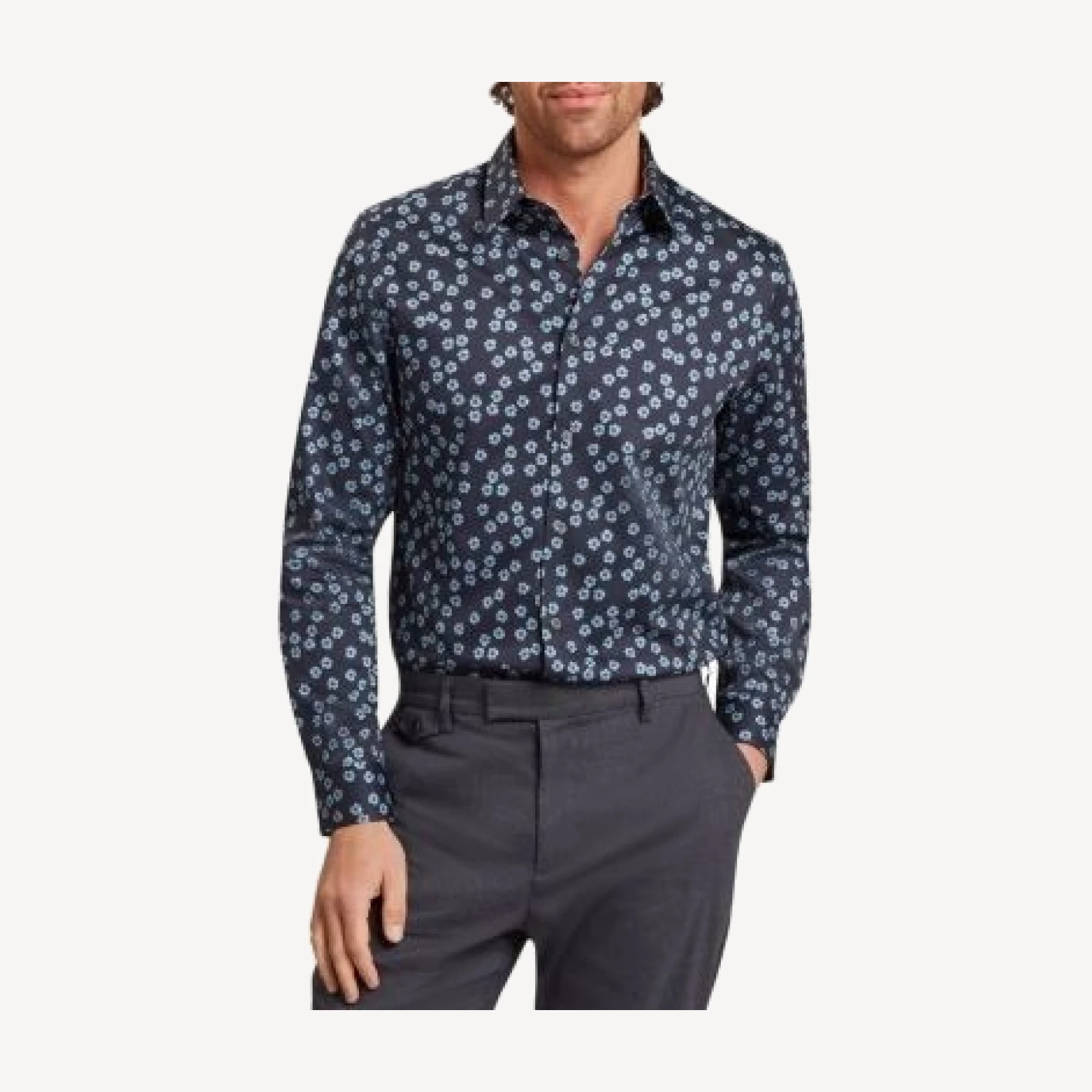 Ted Baker Davison Regular Fit Floral Shirt