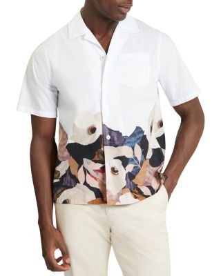 Ted Baker Moussa Floral Print Pocket Shirt