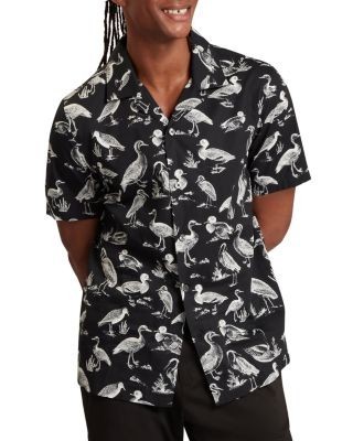 Ted Baker Yamal Regular Fit Duck Pattern Shirt