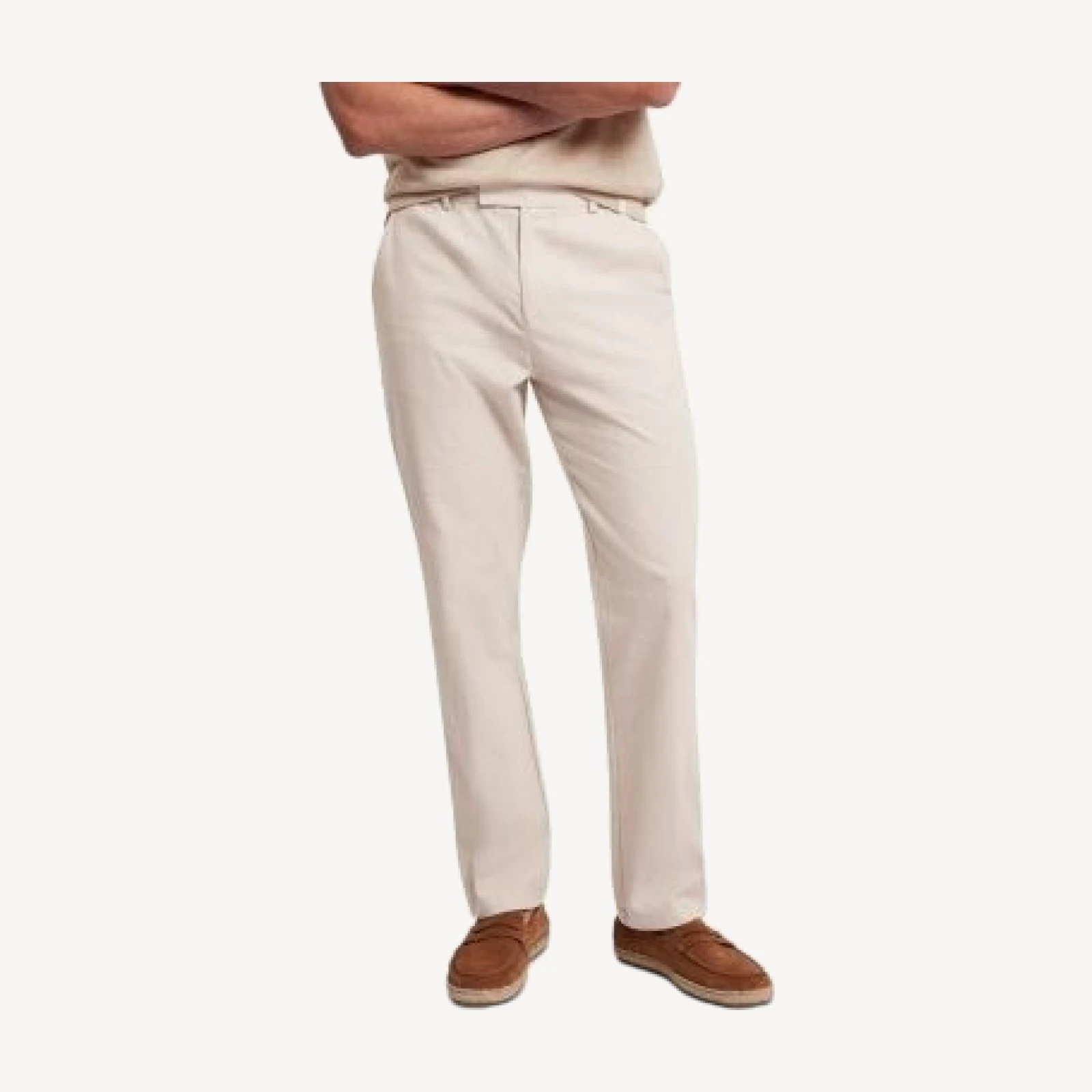 Ted Baker Mobedo Slim Fit Houndstooth Cotton Blend Pants