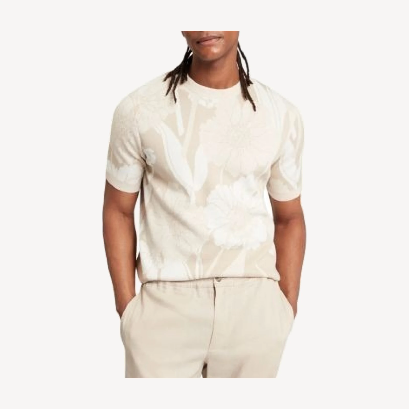 Ted Baker Baryn Floral Jacquard T-Shirt