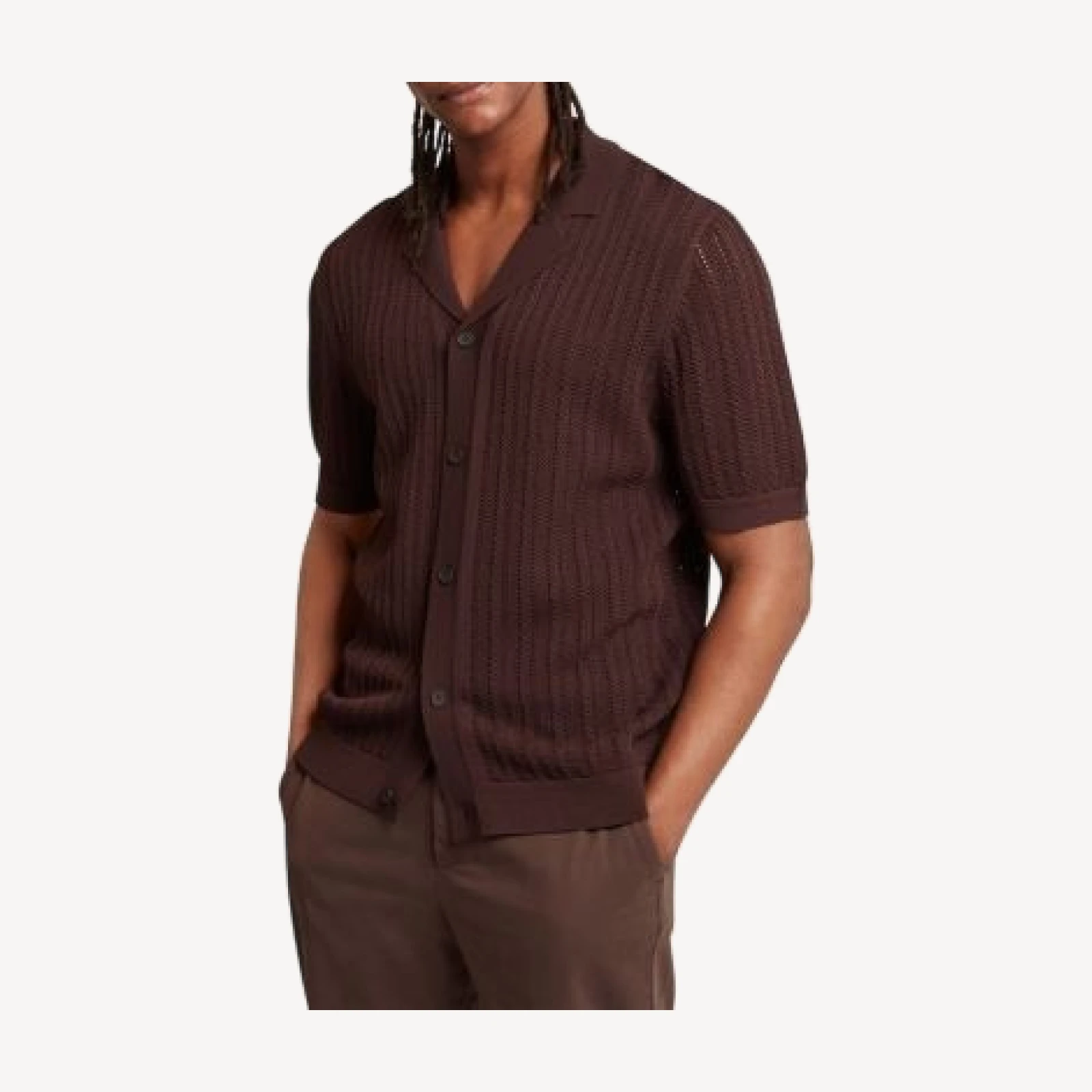 Ted Baker Relaxed Fit Stripe Stitch Shirt