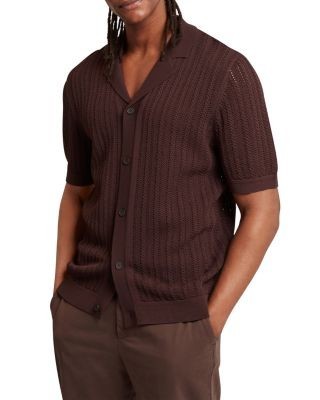 Ted Baker Relaxed Fit Stripe Stitch Shirt