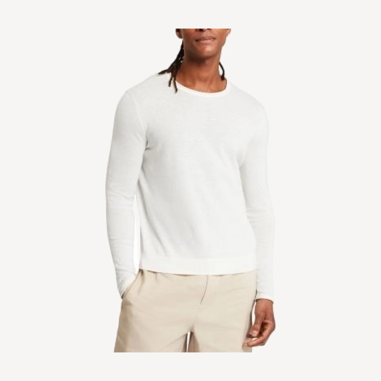 Ted Baker Yaen Regular Fit Linen Blend Sweater