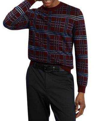 Ted Baker Eatton Check Stitch Sweater