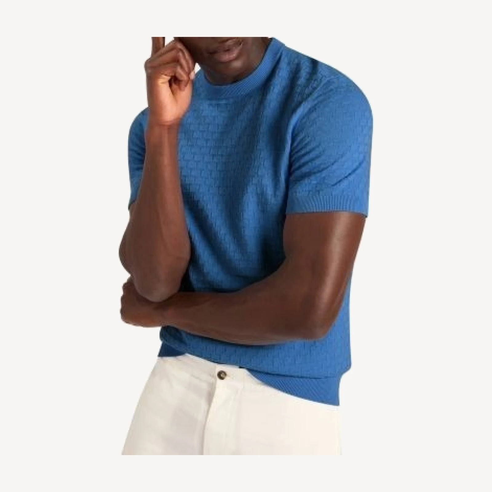Ted Baker Ingvi Short Sleeve Cotton Wool Tee