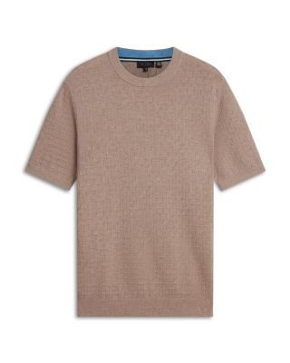 Ted Baker Ingvi Short Sleeve Cotton Wool Tee