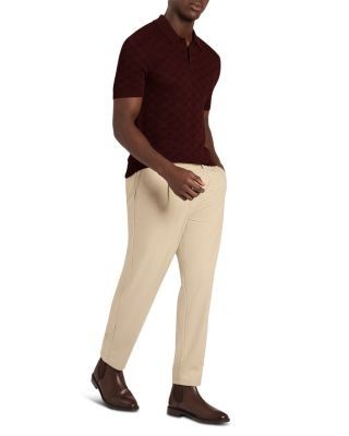 Ted Baker Geometric Stitch Polo Shirt