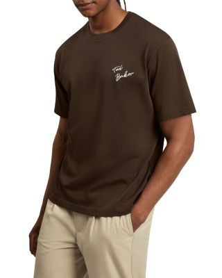 Ted Baker Mayllon Short Sleeve Graphic Relaxed Tee