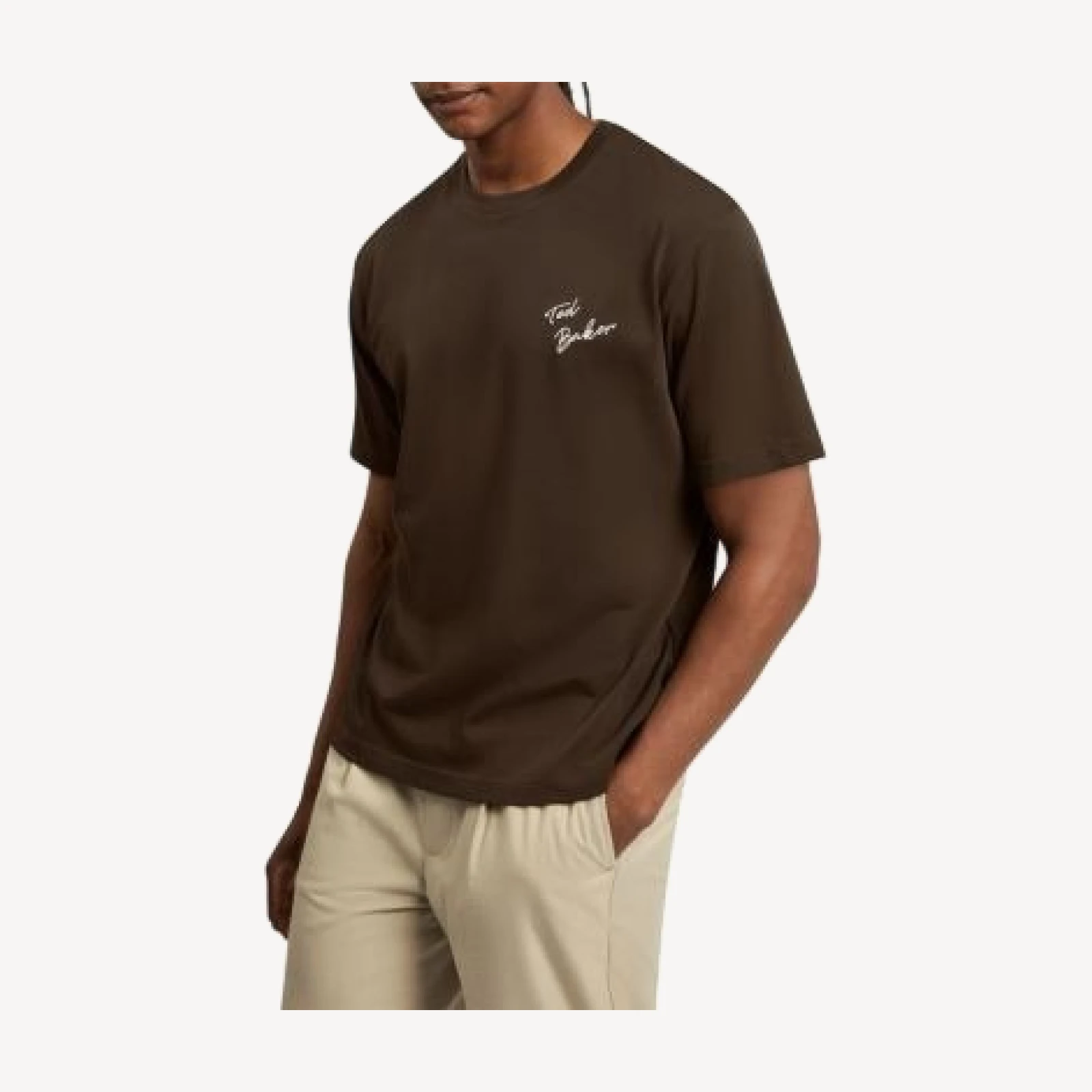 Ted Baker Mayllon Short Sleeve Graphic Relaxed Tee