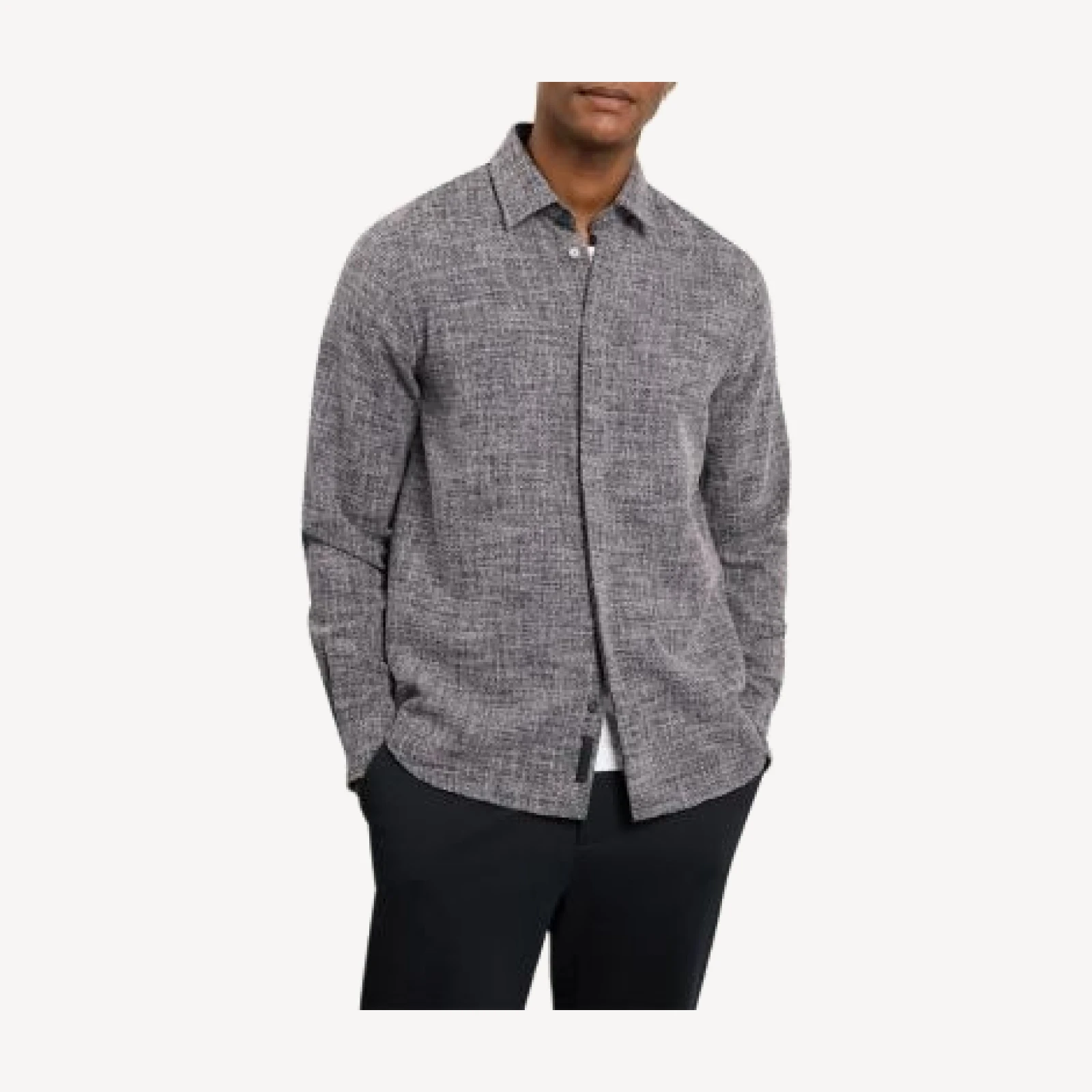 Ted Baker Pekhum Crosshatch Button Down Shirt