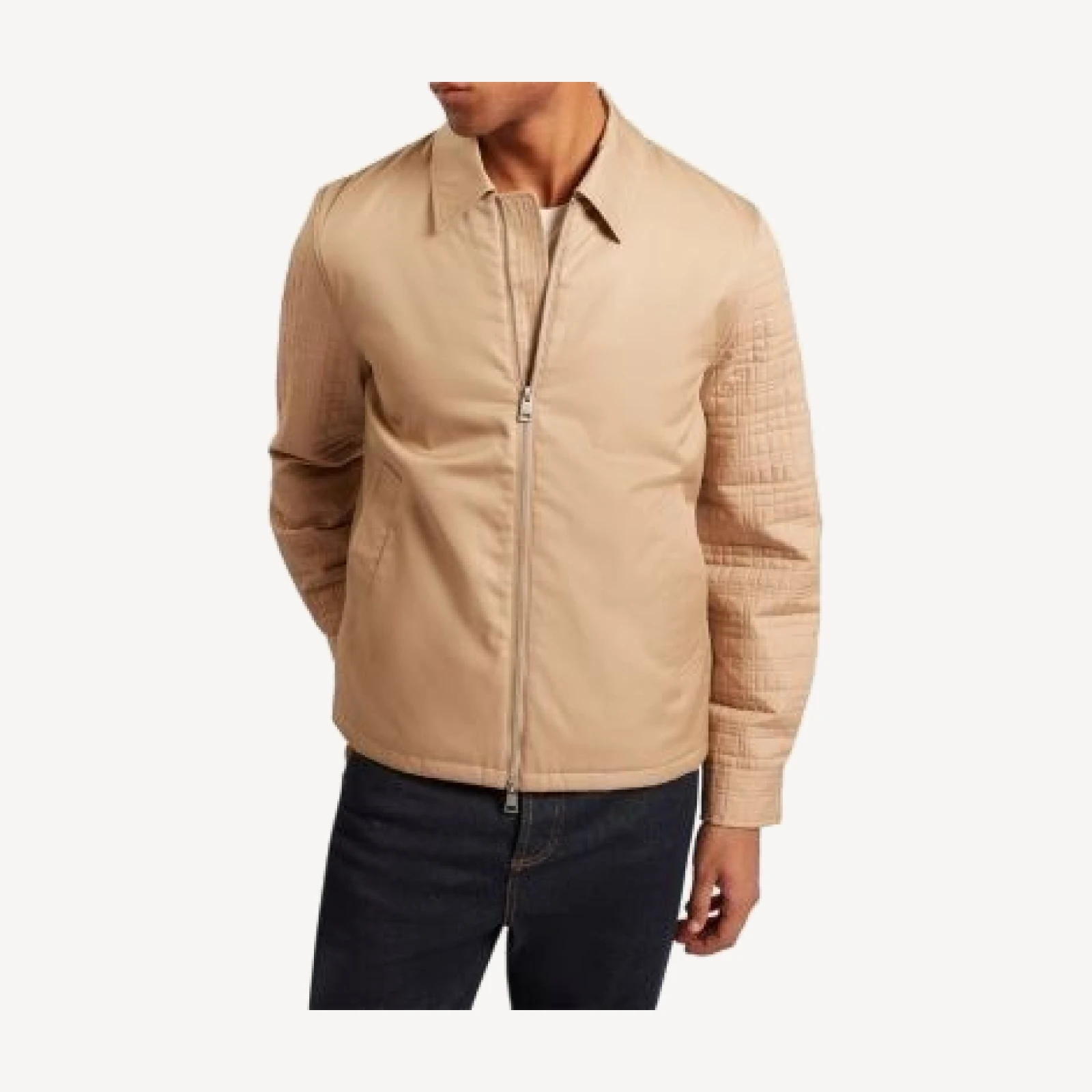 Ted Baker Jenesis Cotton Nylon Bomber Jacket
