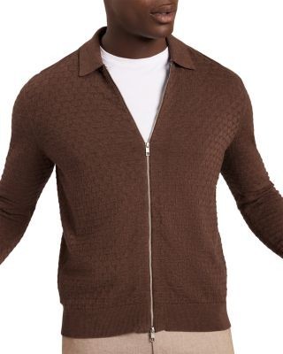 Ted Baker Latto Long Sleeve T Stitch Zip Jacket