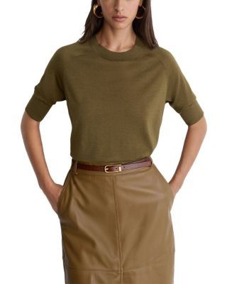 Reiss Suzzie Merino Wool Tee