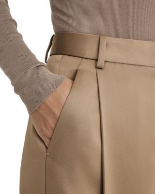Reiss Sierra Satin Barrel Trousers