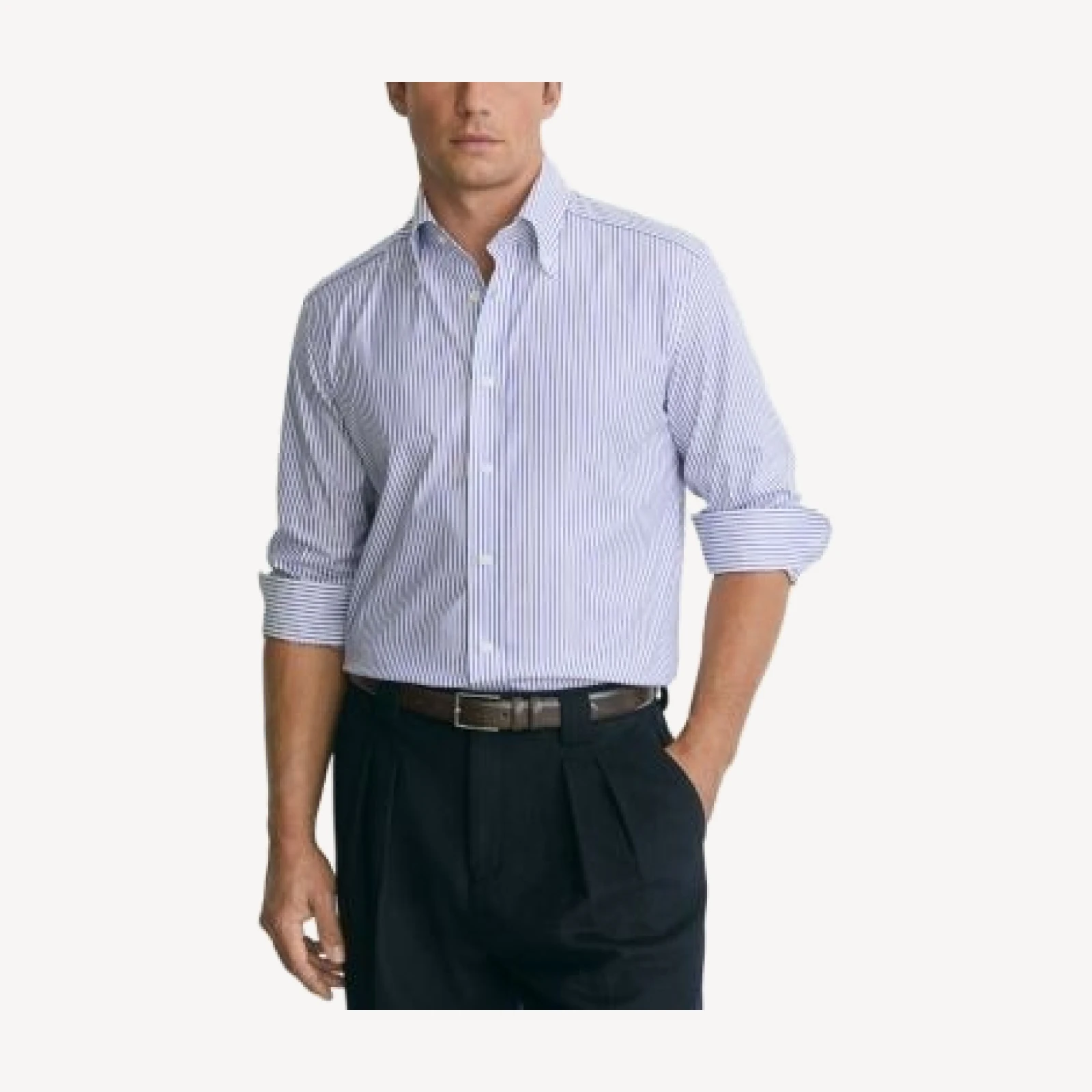 Reiss Jackson Cotton Tailored Stripe Shirt