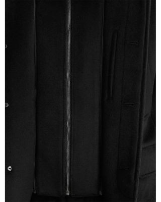 Reiss Fossil Funnel Neck Gilet Insert Coat