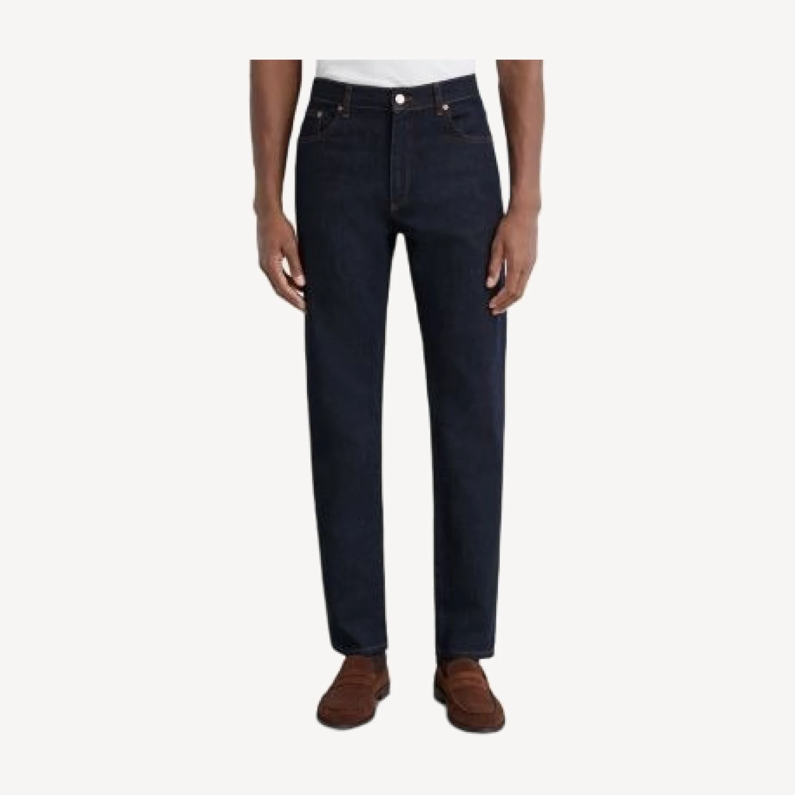 Reiss Floyd Cotton Blend Slim Fit Jeans in Rinse Wash