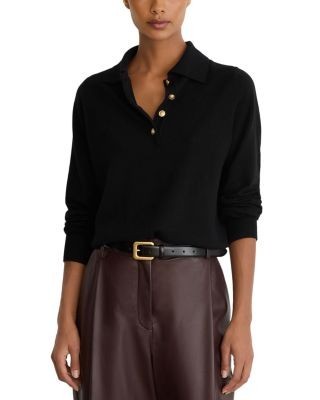Reiss Avery Wool & Cashmere Button Knit Sweater