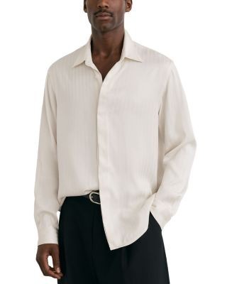 Reiss Chapel Herringbone Stripe Shirt