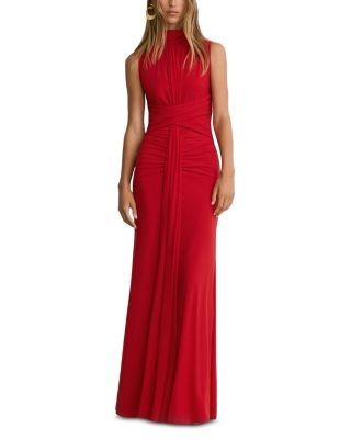 Reiss Petite Starla Ruched Maxi Dress