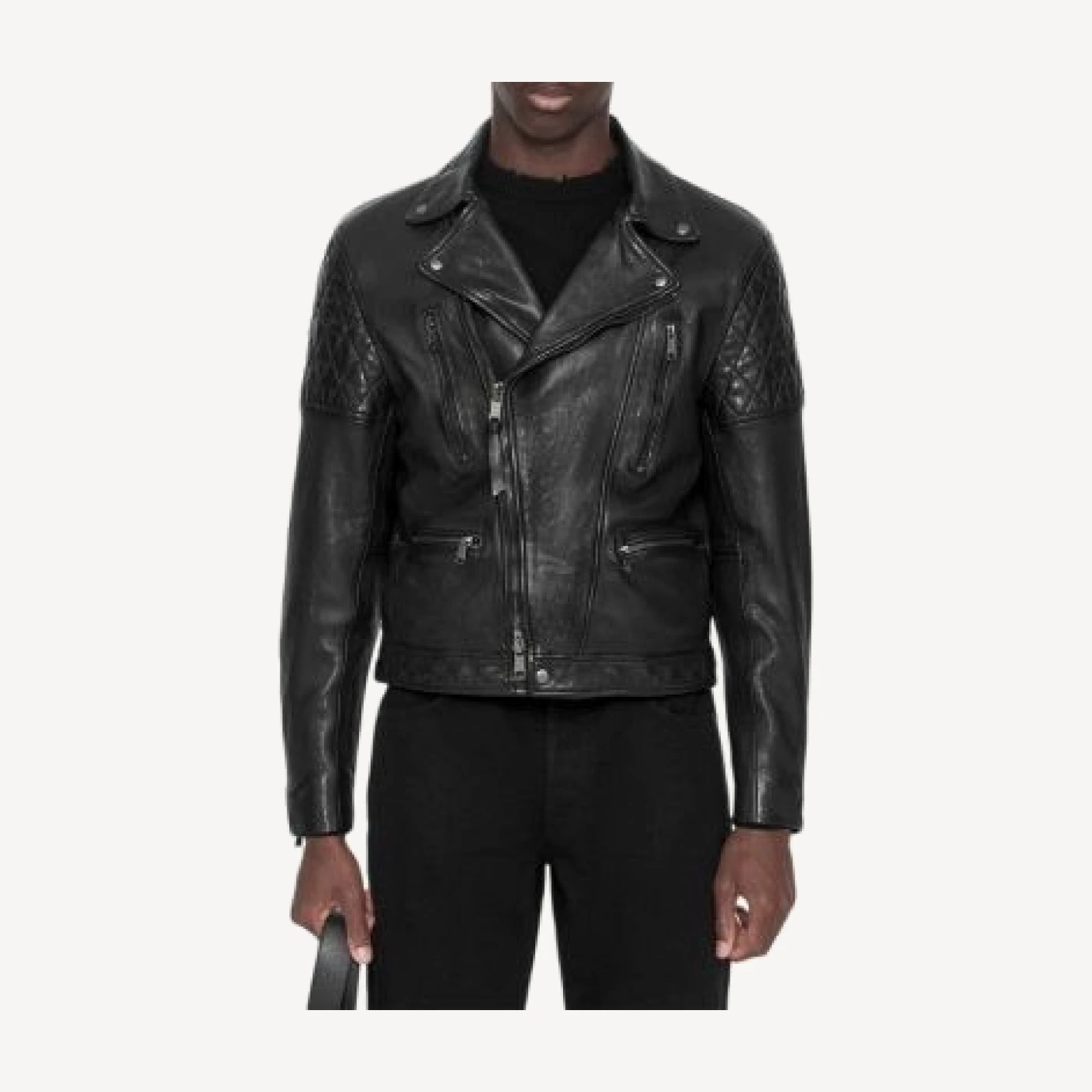 Allsaints Reed Leather Biker Jacket