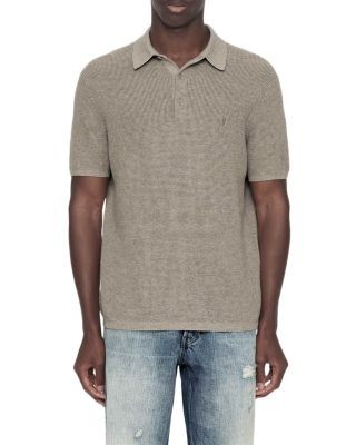 Allsaints Short Sleeve Polo Shirt