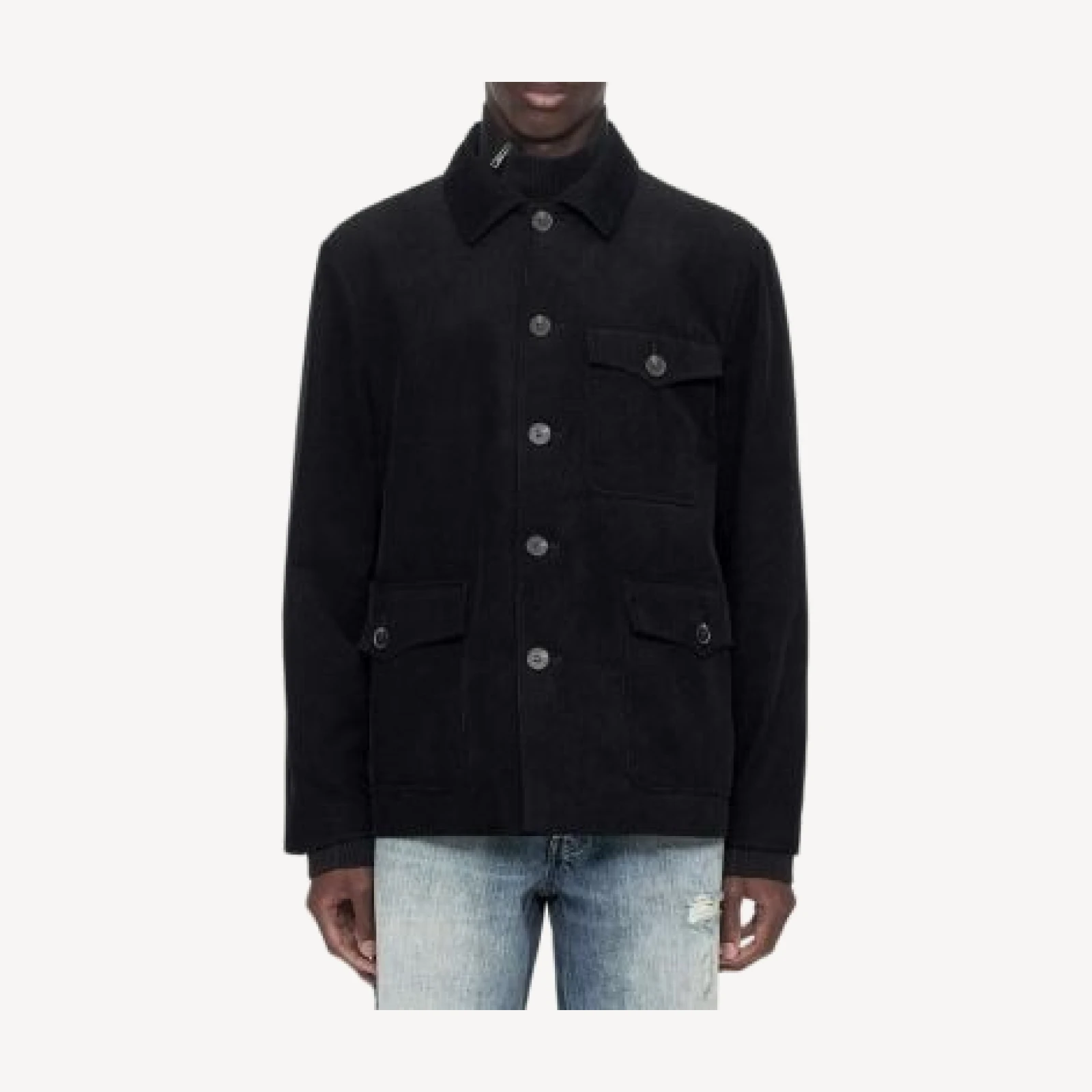 Allsaints Eden Cotton Blend Corduroy Jacket