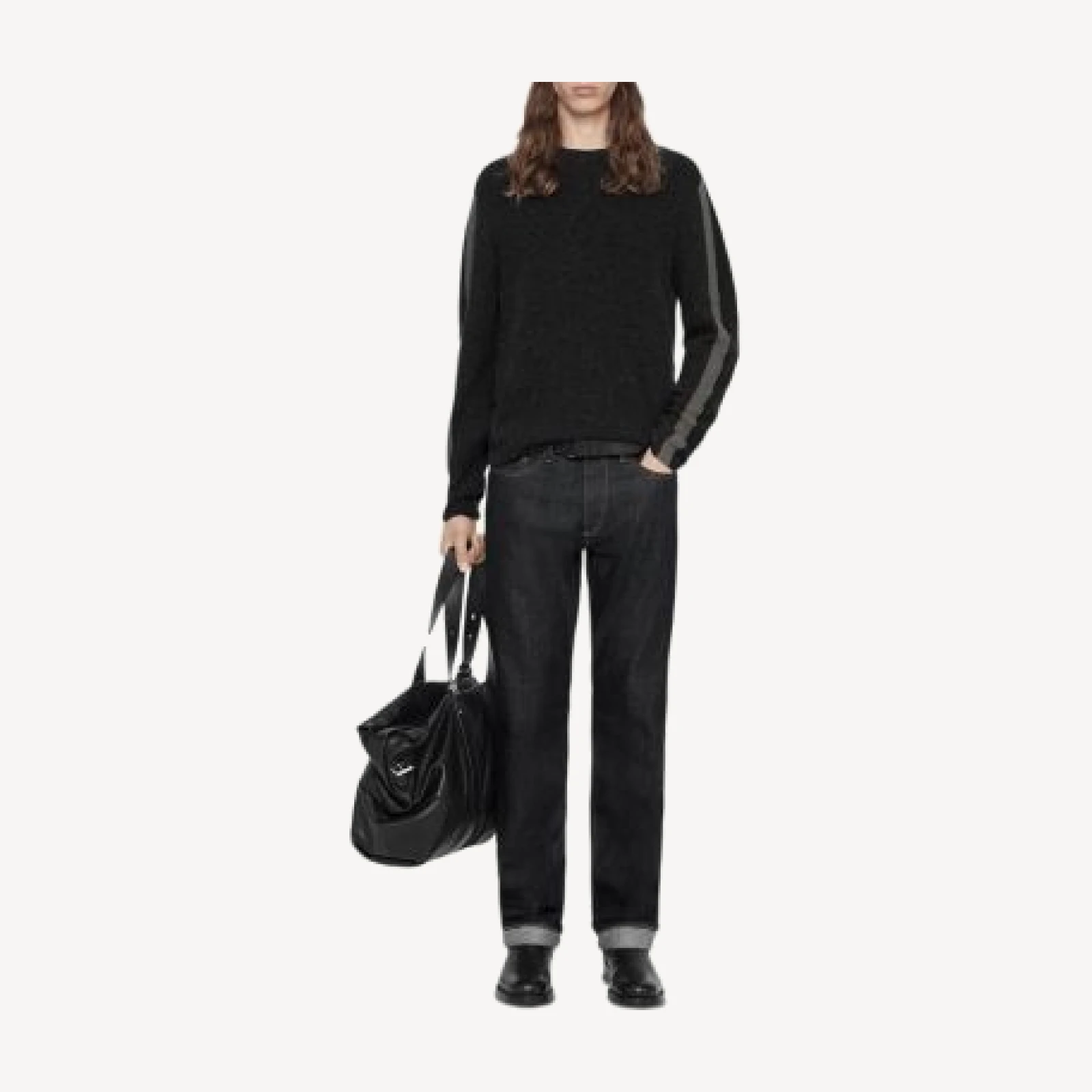 Allsaints Hawke Wool Long Sleeve Crew