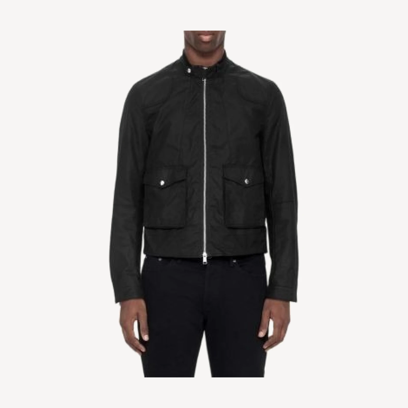 Allsaints Kirk Cotton Zip Pocket Jacket