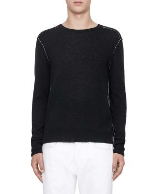 Allsaints Soren Raw Stitch Crewneck Sweater