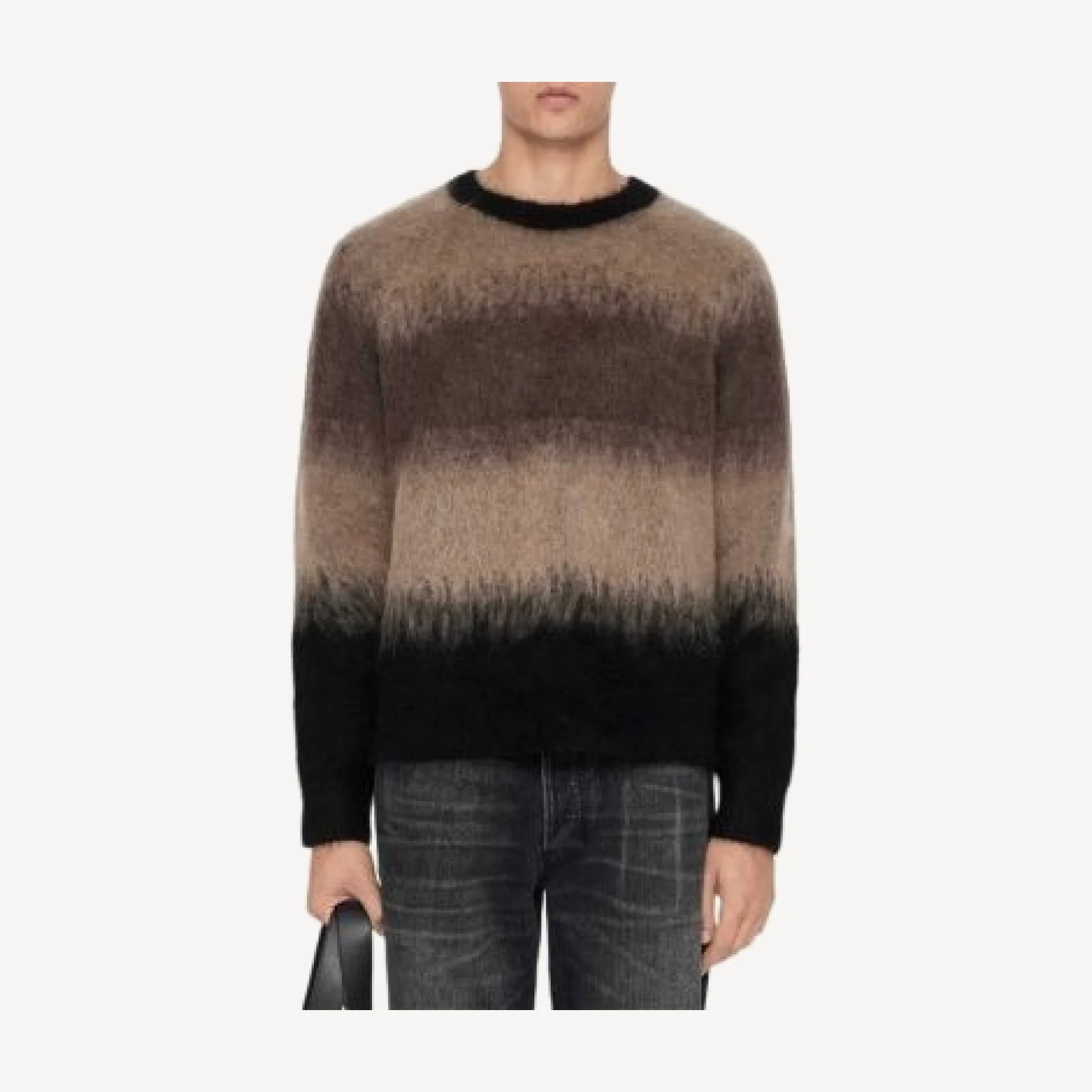 Allsaints Storm Knit Crewneck Sweater