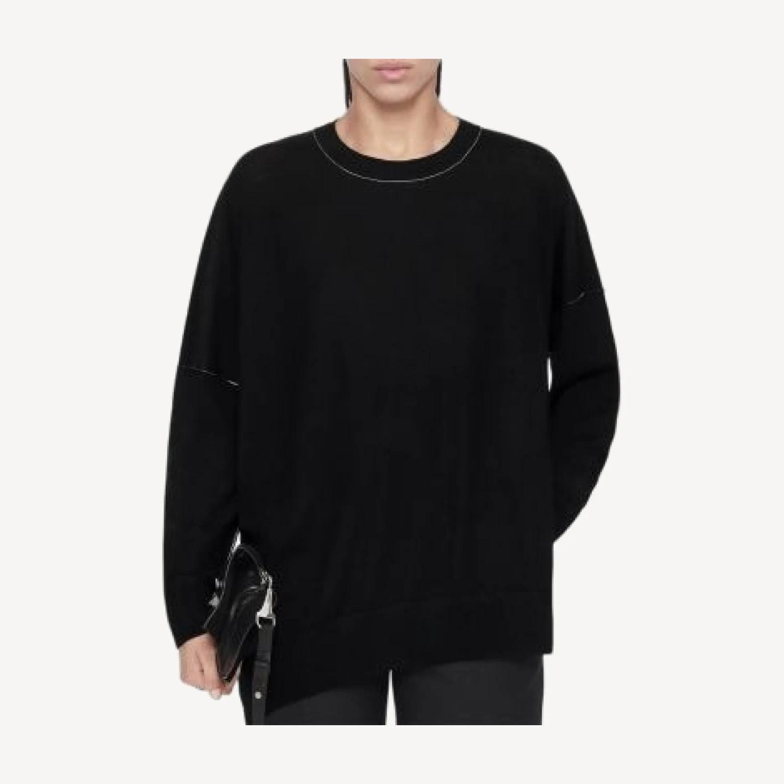 Allsaints Martel Wool Crewneck Sweater