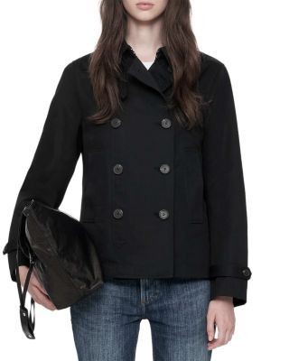 Allsaints Tilda Cotton Peacoat