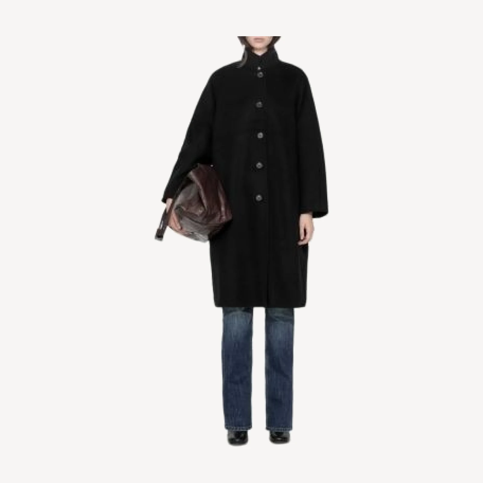 Allsaints Effie Wool Blend Coat