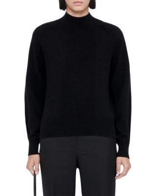 Allsaints Fedi Cashmere & Wool Mock Neck Sweater