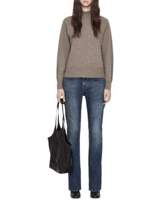 Allsaints Fedi Cashmere & Wool Mock Neck Sweater