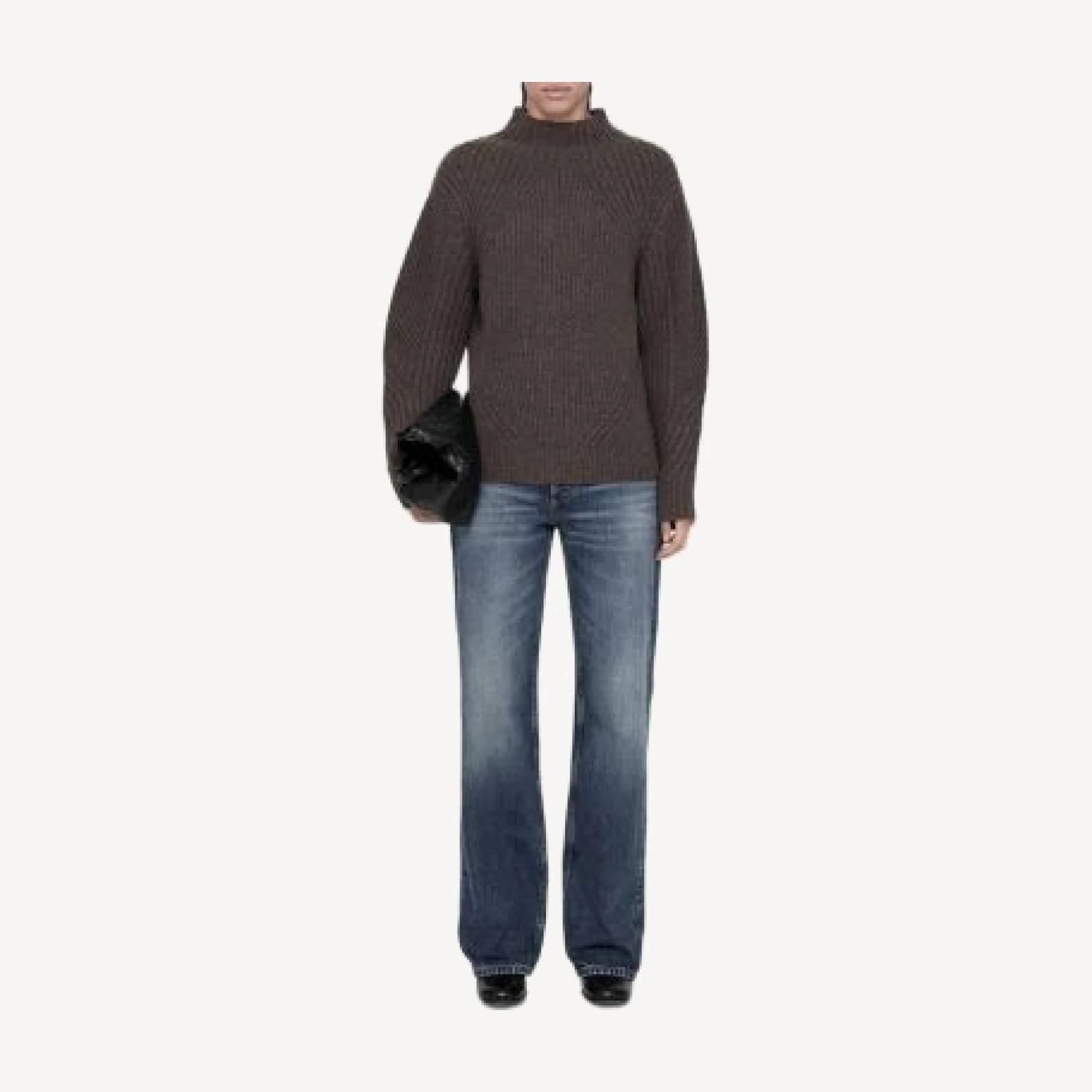Allsaints Sadie Wool Blend Funnel Neck Sweater