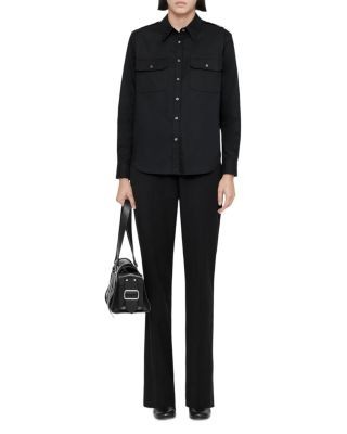 Allsaints Roxanne High Rise Straight Pants
