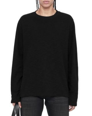 Allsaints Abel Cotton Long Sleeve Tee