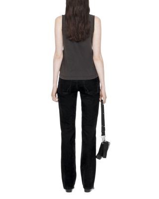 Allsaints Jenny Cotton Graphic Tank Top