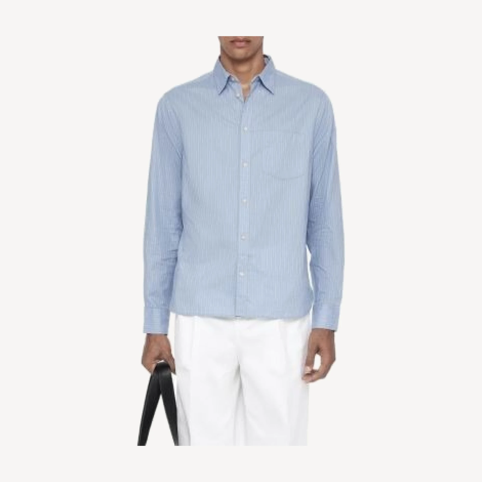 Allsaints Judd Cotton Long Sleeve Shirt