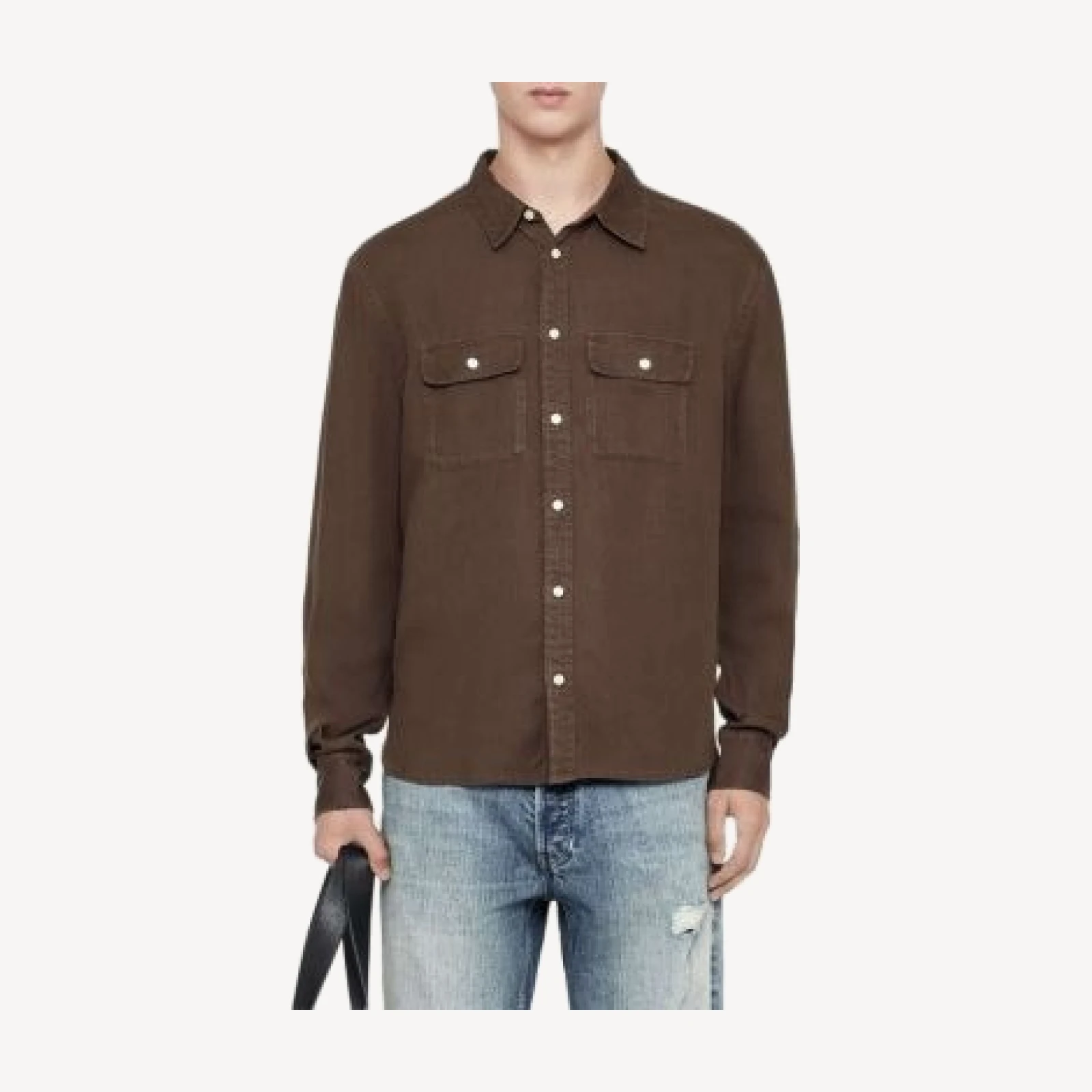 Allsaints Bond Long Sleeve Shirt