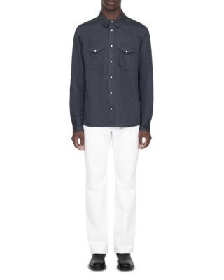 Allsaints Hanway Western Point Collar Pocket Shirt