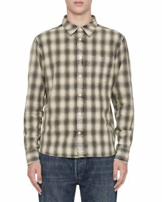 Allsaints Bower Cotton Relaxed Check Shirt