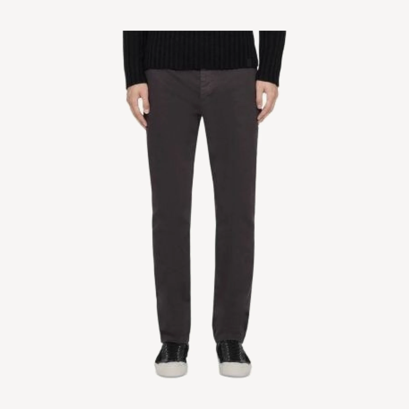 Allsaints Tower Stretch Cotton Straight Leg Chinos